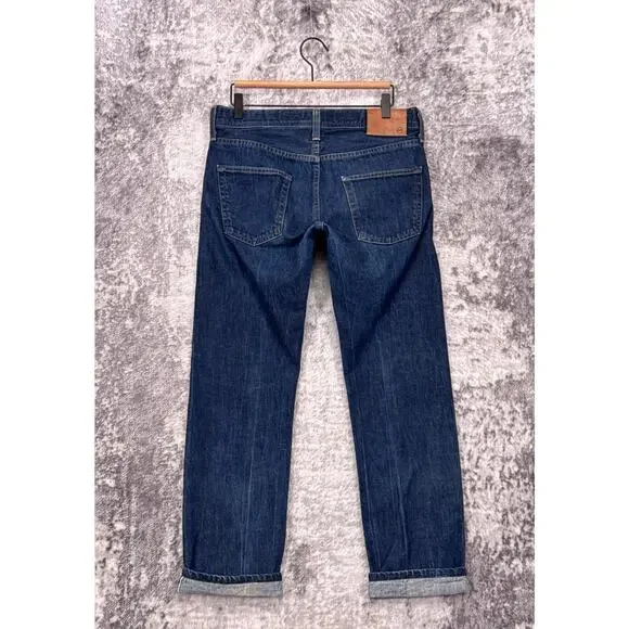 Adriano Goldschmied AG Jeans 31 x 30 Mens Matchbox Slim Straight Selvedge Denim - Picture 2 of 9